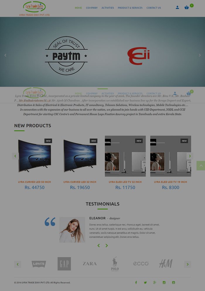 website template image